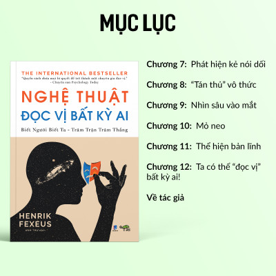 Sách - Nghệ Thuật Đọc Vị Bất Kỳ Ai (Henrik Fexeus) - Tuệ Tri