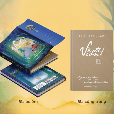 Sách - Về Đi Con - Nghe Êm Đềm Đâu Đó Mộng Đoàn Viên - Bản Đặc Biệt - Bìa Cứng - Tặng Kèm Chữ Ký Của Tác Giả + 3 Postcard