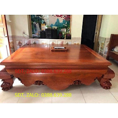 phản sập nằm gỗ gụ kt 1m8 x 2m2