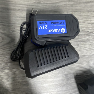 Máy Mài Pin ASAKE 21V Pin Khủng 15 Cell, Động Cơ Không Chổi Than, 100% Dây Đồng - Bảo Hành 12 Tháng