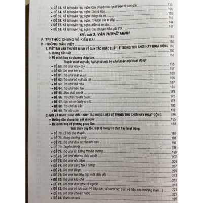 Sách - Hướng dẫn Nói và Viết Văn biểu cảm, tự sự, thuyết minh lớp 7