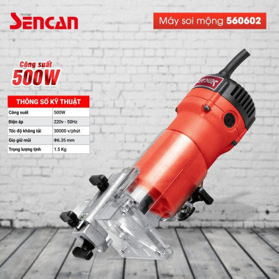 MÁY SOI MỘNG NHỎ 500W 560602 SENCAN - HÀNG CHÍNH HÃNG