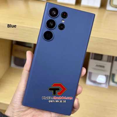 Ốp lưng lụa cho SamSung Galaxy S24 Ultra 5G chính hãng Memumi siêu mỏng, chống vân tay, bảo vệ camera sau - Hàng chính hãng