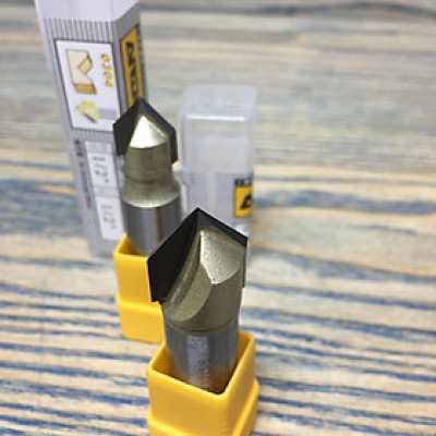 Mũi phay, mũi soi, mũi cắt rãnh chữ V 90độ 1/2"x1/2" (D=H=12.70mm) ARDEN