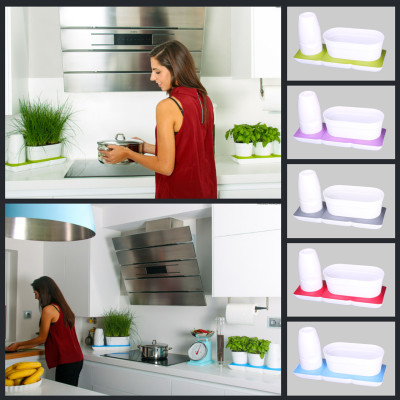 2 SET Trồng Rau Tự Dưỡng cao cấp Nhập Khẩu Bồ Đào Nha Basic dành cho người bận rộn không có thời gian tưới rau hàng ngày 