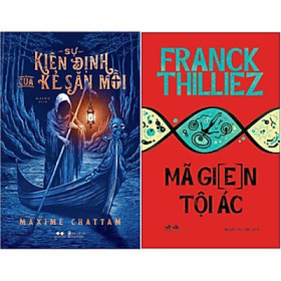 Combo Sách Sự Kiên Định Của Kẻ Săn Mồi + Mã Gien Tội Ác (Bộ 2 Cuốn)