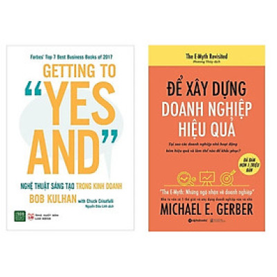 Combo 2Q: Nghệ Thuật Sáng Tạo Trong Kinh Doanh + Để Xây Dựng Doanh Nghiệp Hiệu Quả (Sách Kỹ Năng Kinh Doanh / Phát Triển Doanh Nghiệp Tinh Gon / Tư Duy Tự Thân Của Những Nhà Quản Lý Đại Tài)