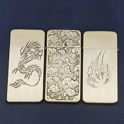 Vỏ hộp quẹt bật lửa mỏng nhỏ gọn KZC5 nhiều hình- Giao hình ngẫu nhiên