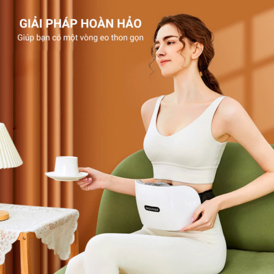Máy Massage Làm Ấm Bụng Tiện Lợi Giảm Đau Cho Chị Em Đến Kì, Chườm Ấm Giảm Đau Bụng Kinh Điều Chỉnh Nhiệt Độ Phù Hợp