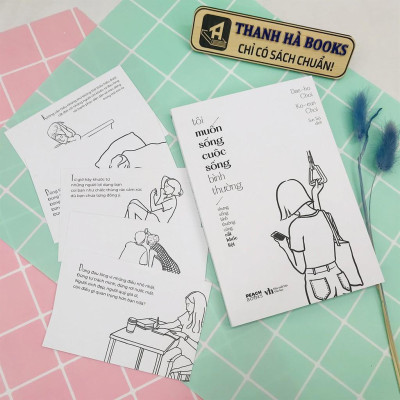 Sách - Tôi Muốn Sống Cuộc Sống Bình Thường - Nhưng Sống Bình Thường Cũng Rất Khốc Liệt (Kèm Postcard)