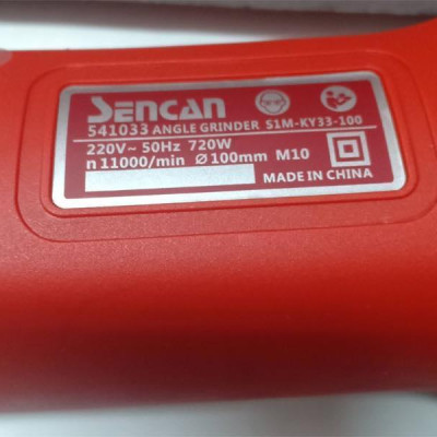 MÁY MÀI GÓC 100MM 720W 541033 SENCAN - HÀNG CHÍNH HÃNG