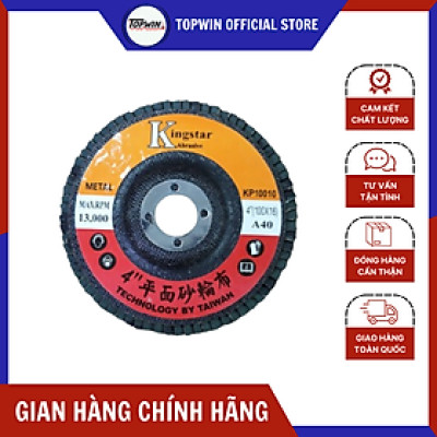 (1 Cái) Đĩa nhám xếp Kingstar Giúp Loại Bỏ Lớp Sơn Cũ, Đánh Bóng Bề Mặt Cực Tốt | TOPWIN Official Store