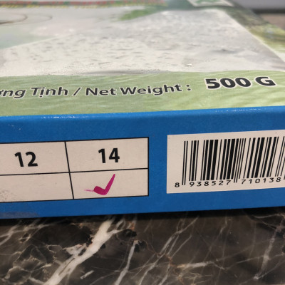 Tôm sú nguyên con sinh thái Seaprodex kích cỡ 14 con/hộp, 500gr