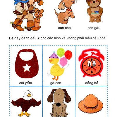 Bé Làm Quen Với Môn Toán - Bé Tô Số Và Nhận Biết Màu Sắc: Quyển 1