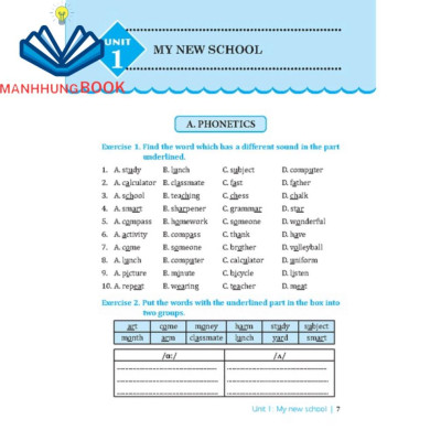 Sách - GLOBALL SUCESS - Vở bài tập tiếng anh lớp 6 tập 1 (có đáp án)