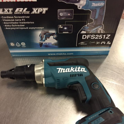 MÁY VẶN VÍT DÙNG PIN (BL)(18V) (KHÔNG KÈM PIN VÀ ĐẾ SẠC) MAKITA DFS251Z- HÀNG CHÍNH HÃNG