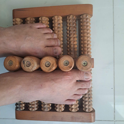 Dụng Cụ Massage Chân Bằng Gỗ 6Đại 5Trụ Toàn Anh Sport TA-6D5T