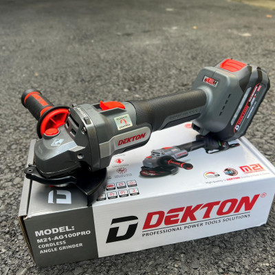 MÁY MÀI GÓC DÙNG PIN  M21-AG100PRO DEKTON -HÀNG CHÍNH HÃNG