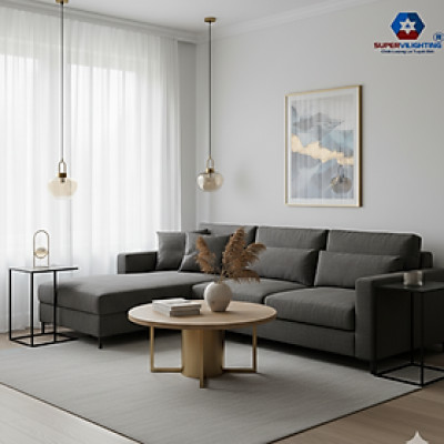 Đèn Thả Trần thuỷ tinh Decor Đèn Trang Trí Phòng Khách quầy bar Thúc Đẩy Mua Hàng Hiệu Quả Nhất