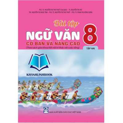 Sách - Combo Bài tập ngữ văn 8 cơ bản và nâng cao - tập 1 + 2 ( kết nối )