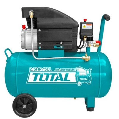 MÁY NÉN KHÍ CÓ DẦU DUNG TÍCH 50 LÍT 2.5HP  TOTAL TC12550 - HÀNG CHÍNH HÃNG