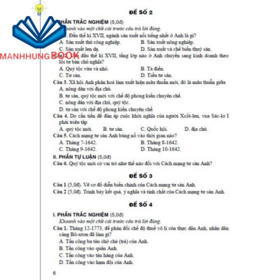 sách - đề kiểm tra đánh giá lịch sử 8 (bám sát sgk kết nối tri thức với cuộc sống)