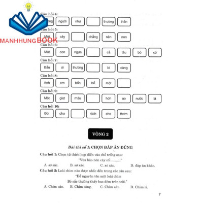 Sách - Bộ Đề Luyện Thi Violympic Trạng Nguyên Tiếng Việt Lớp 4 Trên Internet ( Tái bản 2023)