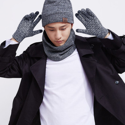 Combo nón, khăn, găng tay len cảm ứng điện thoại