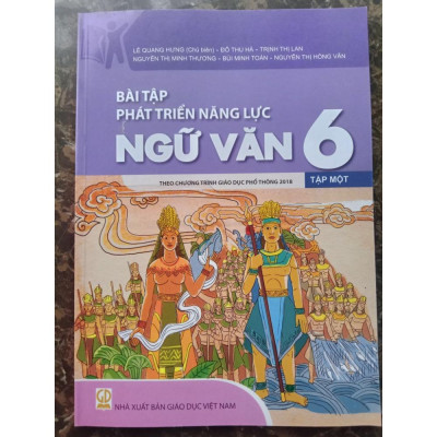 Sách - Combo Bài tập phát triển năng lực ngữ văn 6 (2 tập) - Theo chương trình giáo dục phổ thông 2018