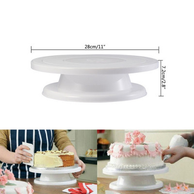 Bàn xoay làm bánh kem – Loại 28 cm – Mã số 1124