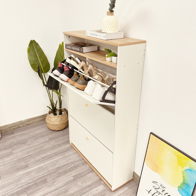 Tủ Giày Thông Minh Multi 3F Phong Cách Nordic Hiện Đại Thương Hiệu IGA - GP112