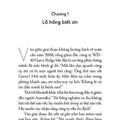 Lãnh Đạo Bằng Lòng Biết Ơn - TRE