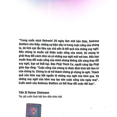 Refresh! 20 Ngày Làm Mới Bản Thân