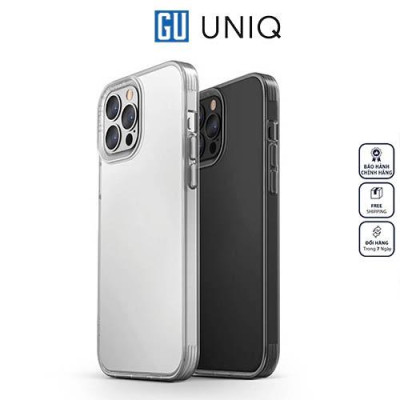Ốp lưng UNIQ Hybrid Air Fender For iPhone 14 / 14 Plus / 14 Pro / 14 Pro Max mỏng nhẹ êm ái chống sốc 2.5m Hàng Chính Hãng