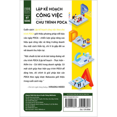 Lập Kế Hoạch Công Việc Chu Trình PDCA (1980)