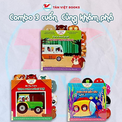 Combo 3 cuốn sách Cùng Khám Phá - Bìa Cứng - Tân Việt Books - Tân Việt Books