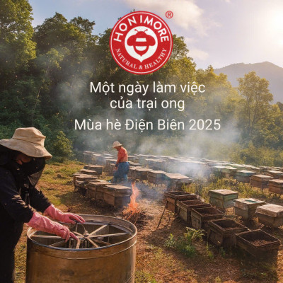 Honimore Mật ong chín Hoa Miền Núi 630g - MUA 2 TẶNG 1 CHAI CÙNG  SIZE