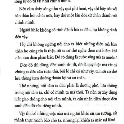 Cảm Xúc Không Phải Đặc Quyền - Sống Một Lần Vì Chính Mình