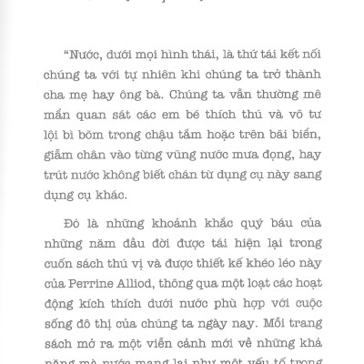 Cuộc Phiêu Lưu Với Nước - 100 Hoạt Động Với Nước Giúp Con Trải Nghiệm Và Khám Phá