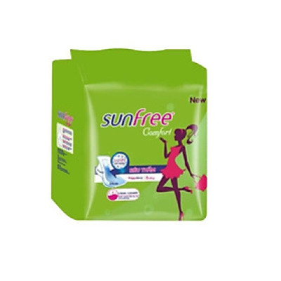 1 Gói Băng Vệ Sinh Sunfree Có Cánh Siêu Thấm - Mỗi gói 8 miếng -Shop Có Sỉ 64 Gói- HSD luôn mới