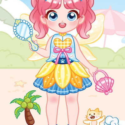 Sách - Chibi Fashion - Công Chúa Cánh Tiên