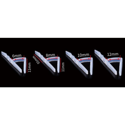 Combo 3 mét Gioăng chữ H chắn nước cabin tắm Trendy Car & Home Gioăng chắn nước nhà tắm