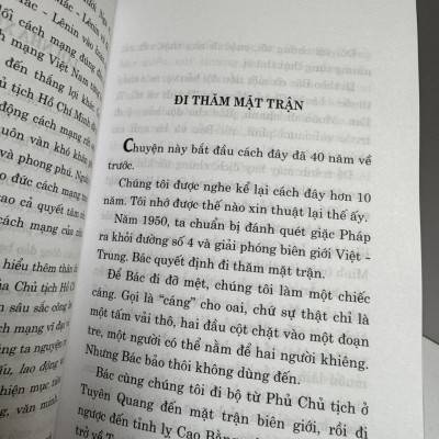Sách - VỪA ĐI ĐƯỜNG VỪA KỂ CHUYỆN - T. Lan - NXB Chính Trị Quốc Gia Sự Thật.