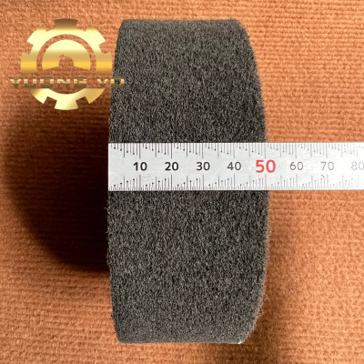 Bánh nỉ xám đánh bóng-bánh nỉ đánh bóng inox kích thước 250mm #240 (Gía đã bao gồm VAT)