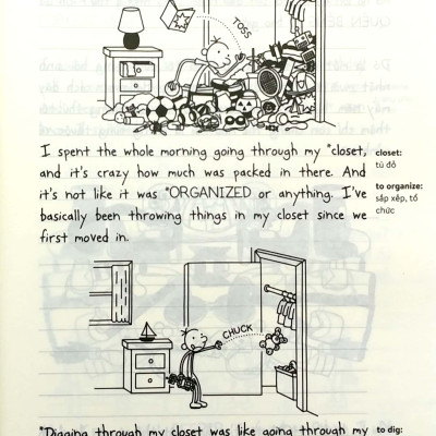 Song Ngữ Việt - Anh - Diary Of A Wimpy Kid - Nhật Ký Chú Bé Nhút Nhát - Tập 14: Của Thiên Trả Địa - Wrecking Ball