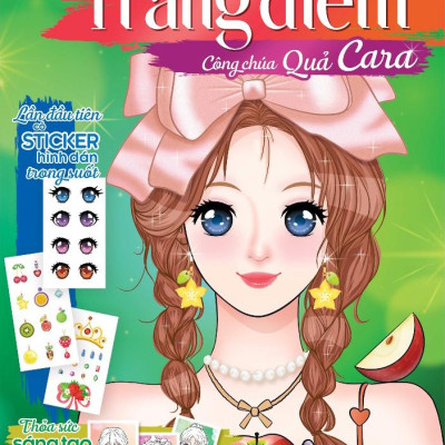 Sách Trang Điểm - Công Chúa Quả Cara