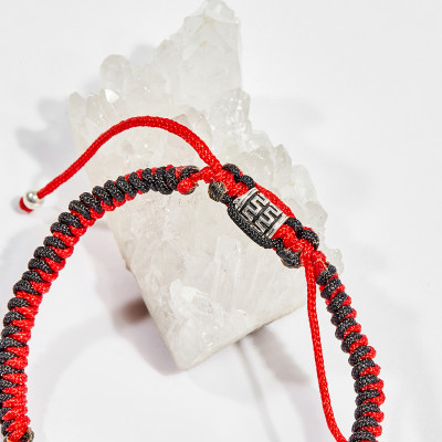 Vòng tay thắt dây đá cẩm thạch mệnh hỏa , mộc - Ngọc Quý Gemstones