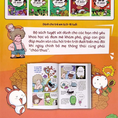 Bộ Sách 10 Vạn Câu Hỏi Vì Sao 3 - Động Vật - Thực Vật (Bộ 5 Cuốn)