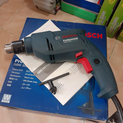 MÁY KHOAN SẮT 350W 10MM BOSCH GBM 350 - HÀNG CHÍNH HÃNG