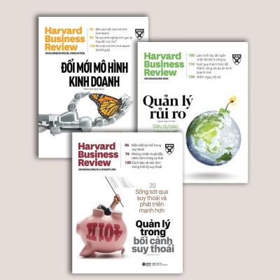 HBR OnPoint 2021- Quý I - Quản Lý Xuyên Khủng Hoảng (Combo 3 cuốn) - Bản Quyền